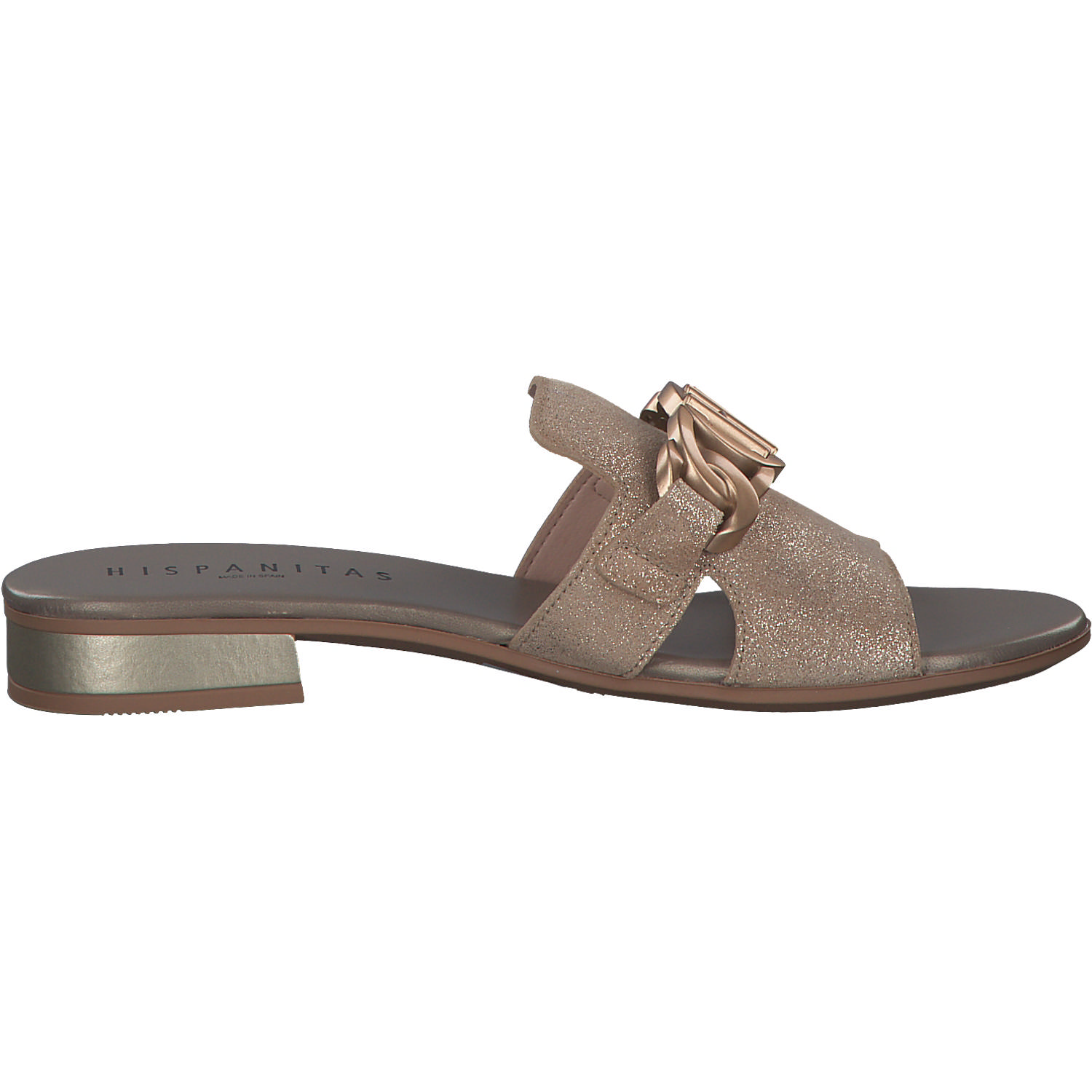 Hispanitas Schuhe Lena HV243268, Plateau-Pantoletten, Damen, Braun