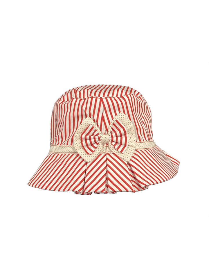 Deux ans de vacances Hut in Rot/ Weiß günstig kaufen