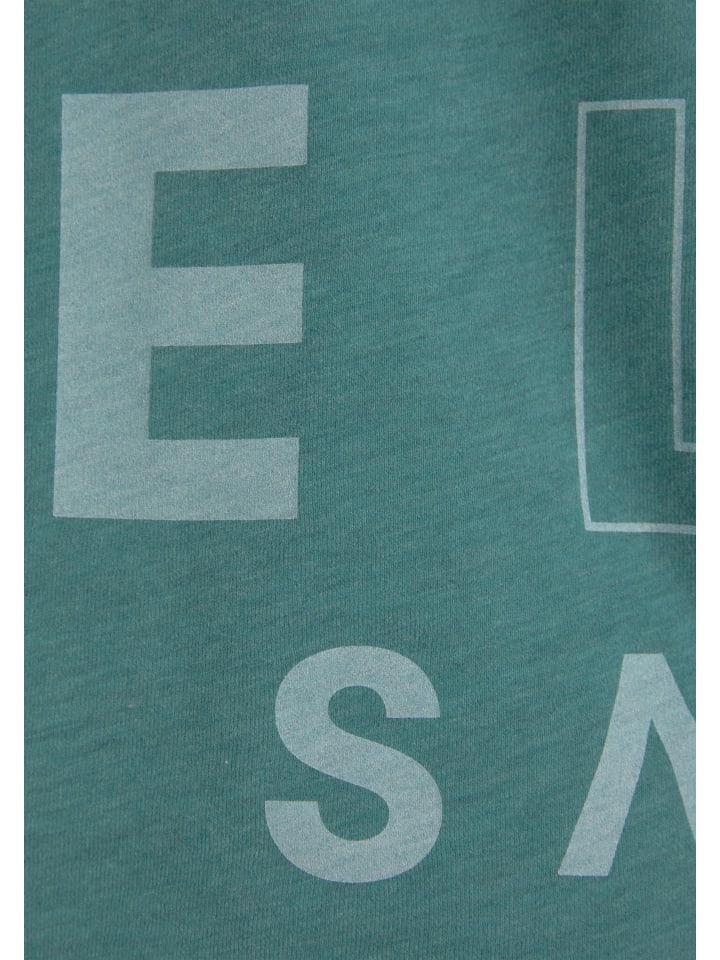 ELBSAND T-Shirt in petrol günstig kaufen