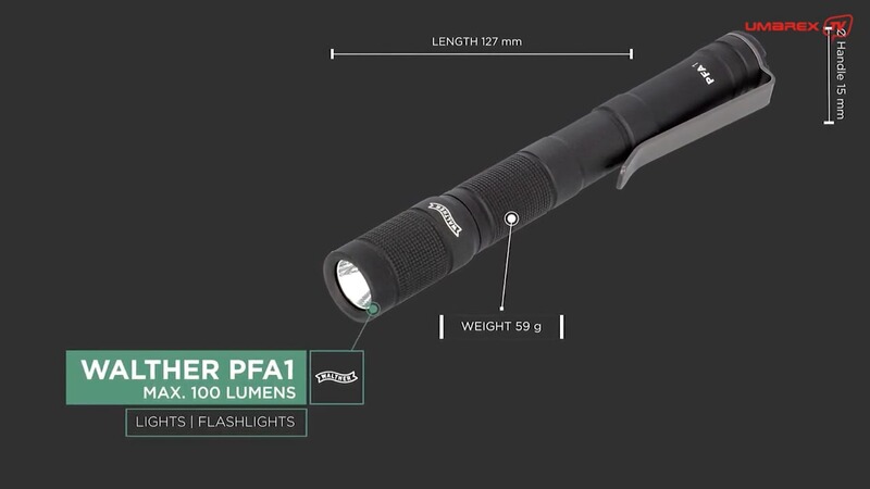 Walther Taschenlampe PFA1