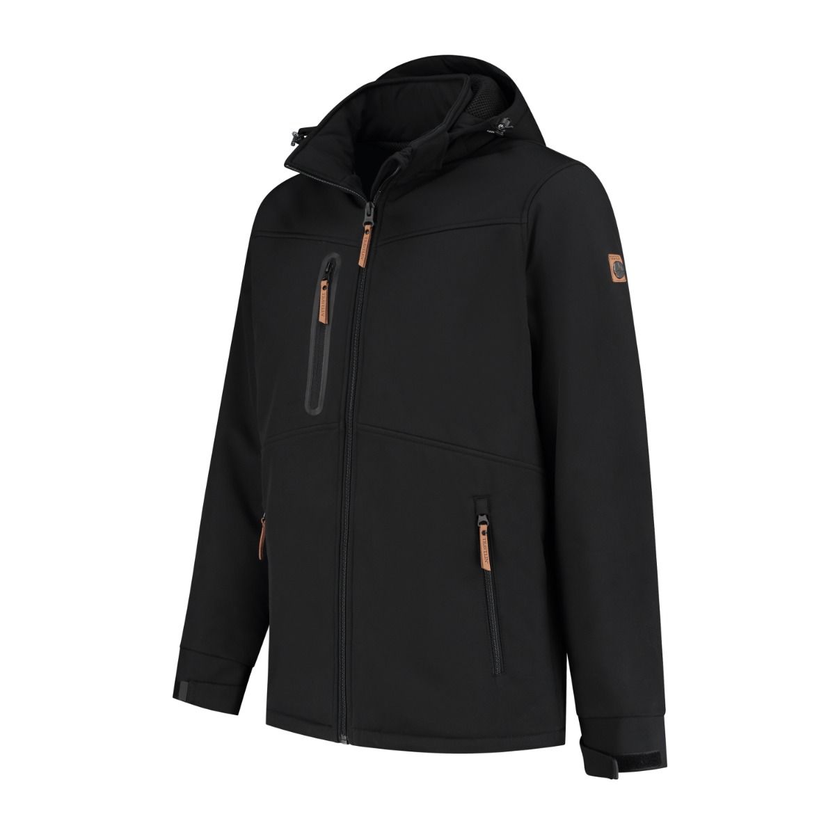 Travelin' Holger schwarze Herren Jacke