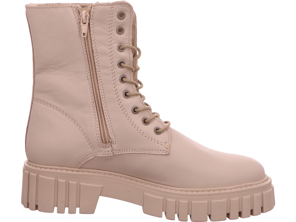 PALPA Stiefeletten beige Schnürstiefel Boots Damen Beige Neu