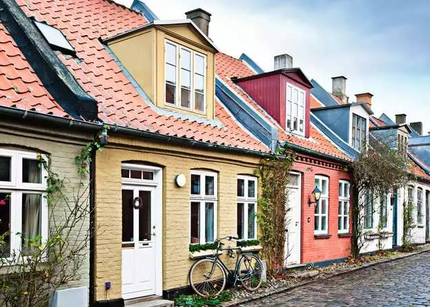 Puzzle 1000 Teile - Häuser in Aarhus, Dänemark