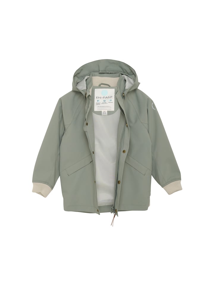 enfant Softshelljacke ENJacket 240197 lässige Softshelljacke in Grün günstig kaufen