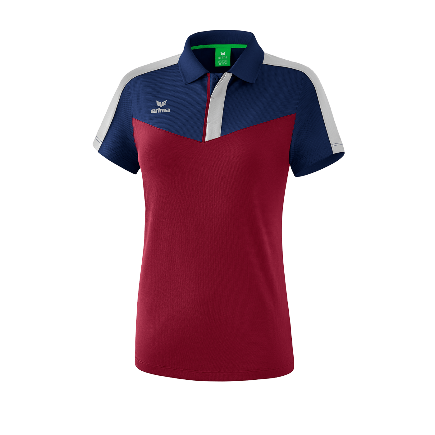 Erima Squad Poloshirt Damen Blau Rot