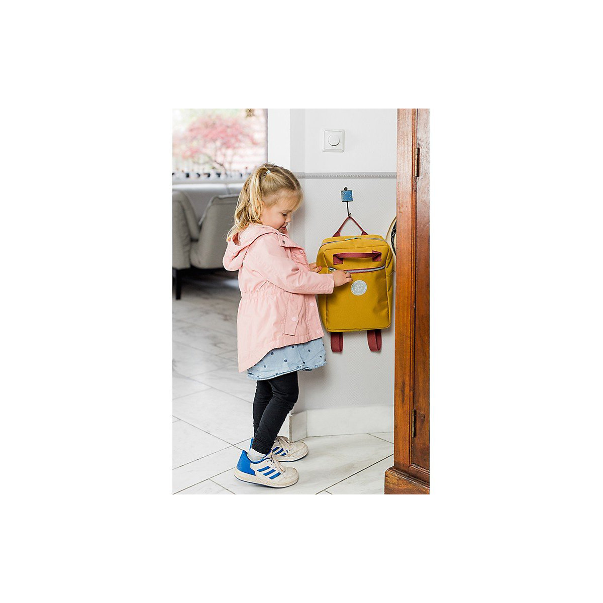 Kinderrucksack Mini Senf Kindergartenrucksäcke