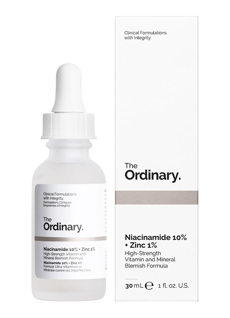Serul purificator The Ordinary Niacinamidă 10% + Zinc 1%