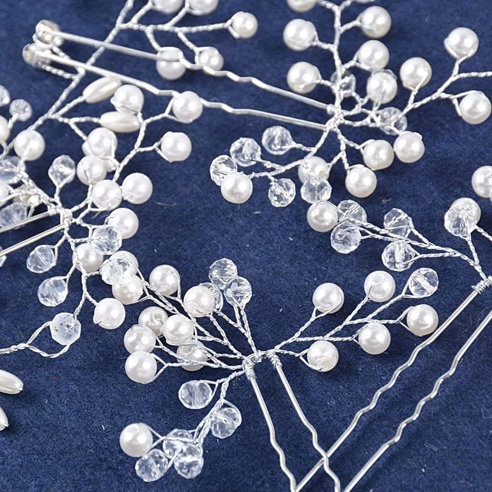 Ronner UG Haarband Haarschmuck Hochzeit Stirnband Kristall Haar Rattan Vintage Damen 50cm, Geeignet für verschiedene Anlässe, 1-tlg., Haarmanagement, Einfach zu verwenden