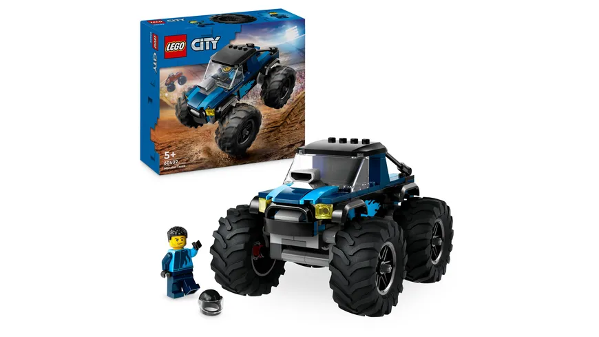 LEGO City 60402 Blauer Monstertruck