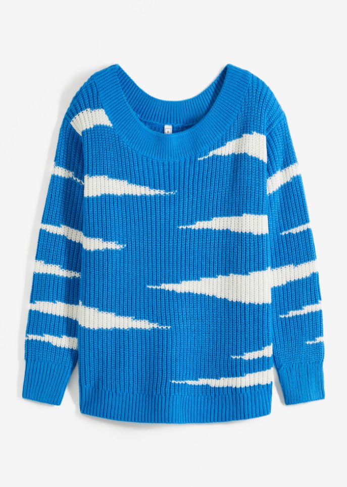 Pullover gerippt