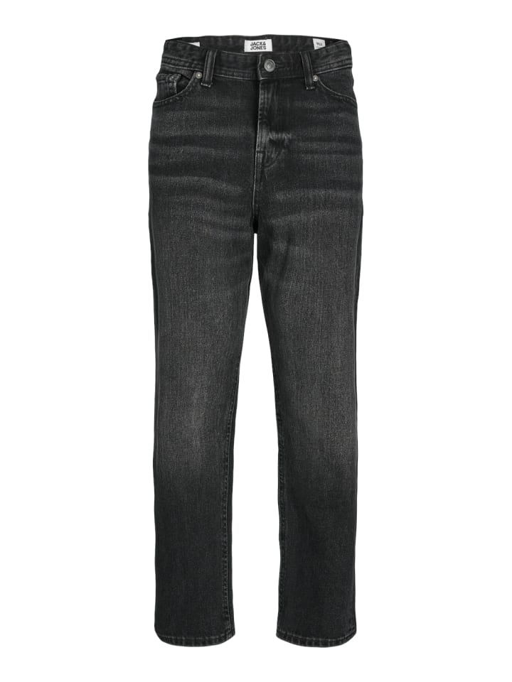 JACK & JONES Junior Jeans JJICHRIS JJORIGINAL SQ 602 JNR relaxed fit in black denim günstig kaufen
