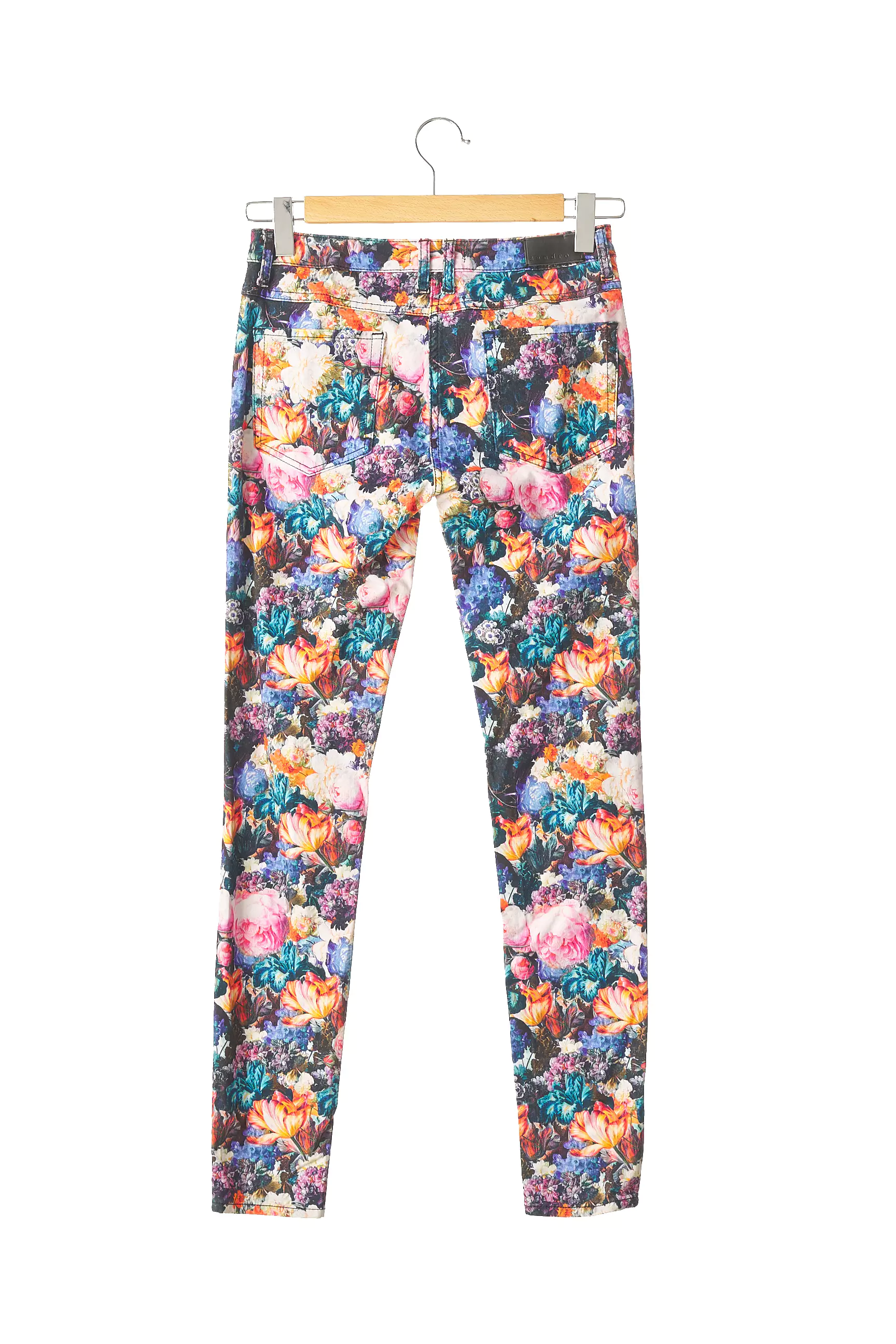 Sandro Pantalons Slim Femme couleur bleu