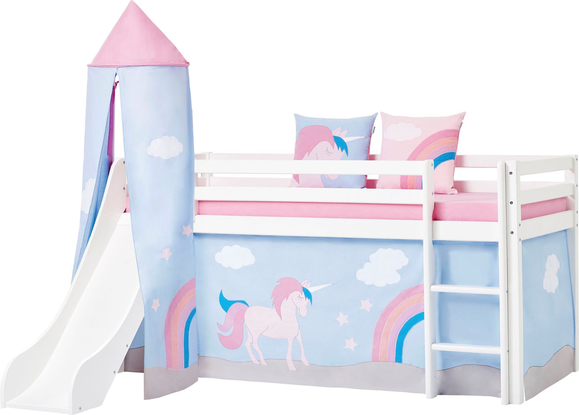 Hoppekids Bettturm Einhorn, Bettturm für Hochbett / Spielbett