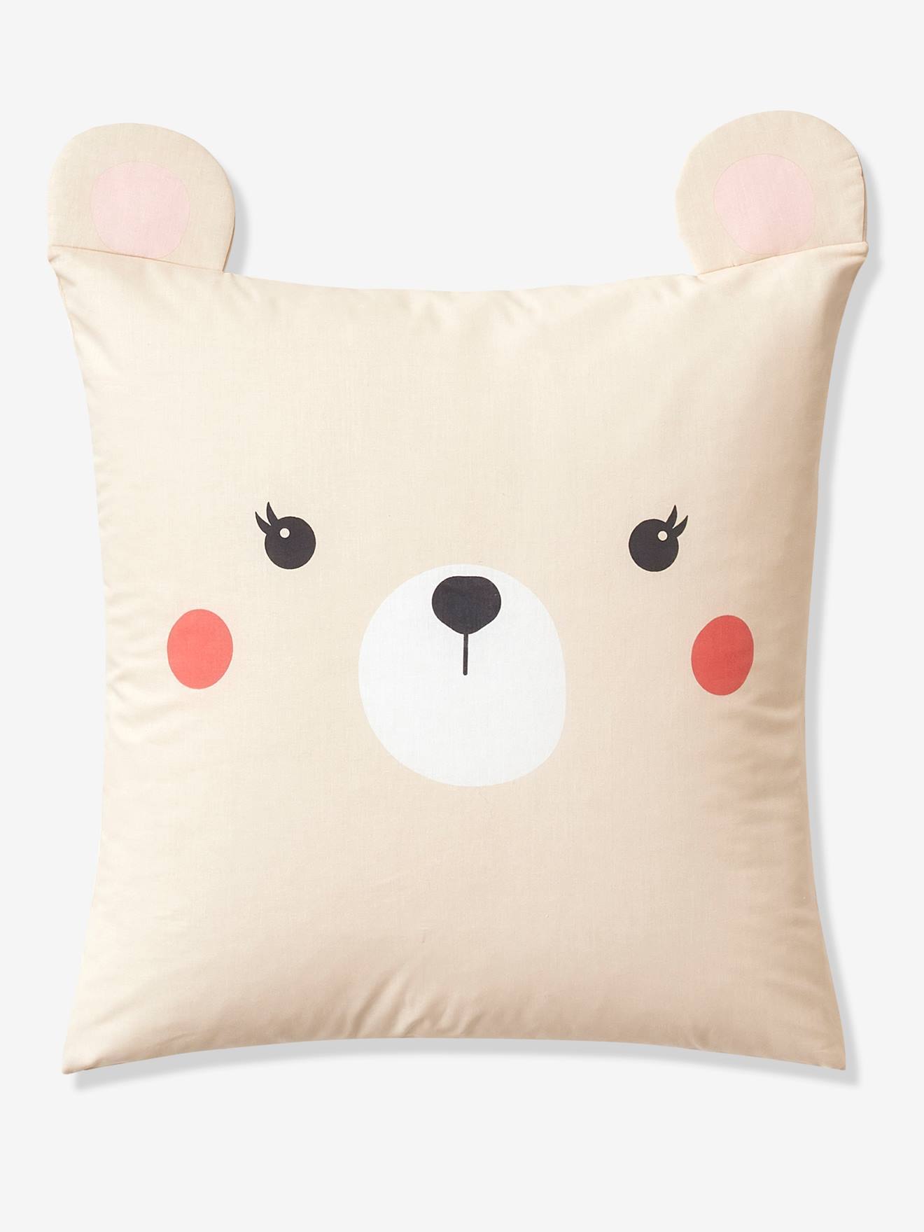 Parure housse de couette + taie d'oreiller enfant en coton bio* NATURE SAUVAGE bleu