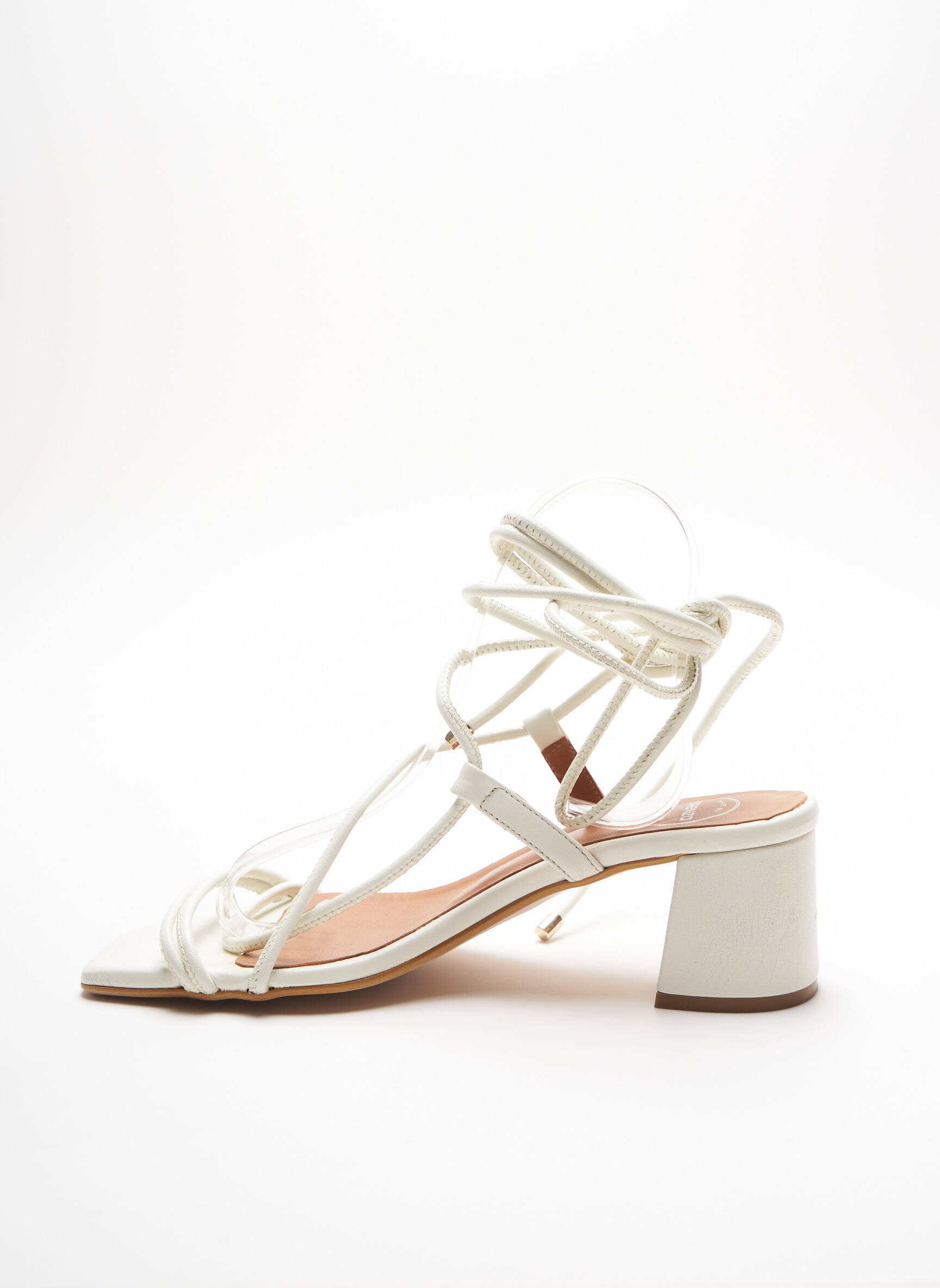 Sarenza Sandales Nu Pieds Femme couleur blanc