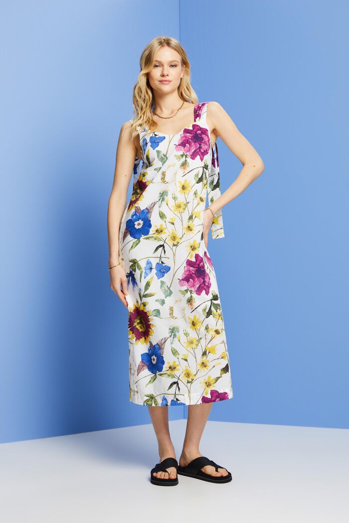 Midikleid mit Muster