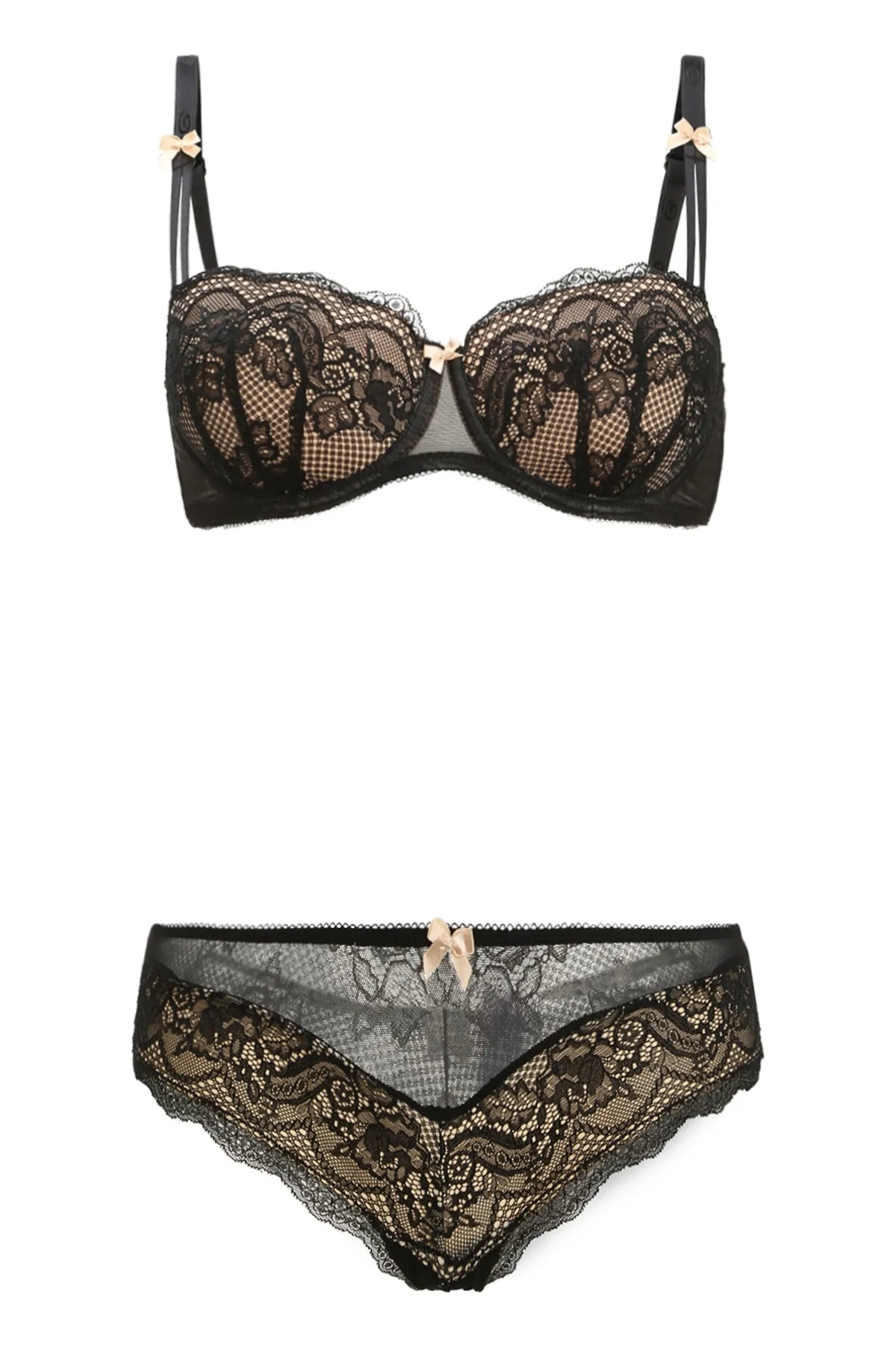 s.Oliver  Bodywear-Set: Bügel-BH-Set (2-teilig) mit Panty