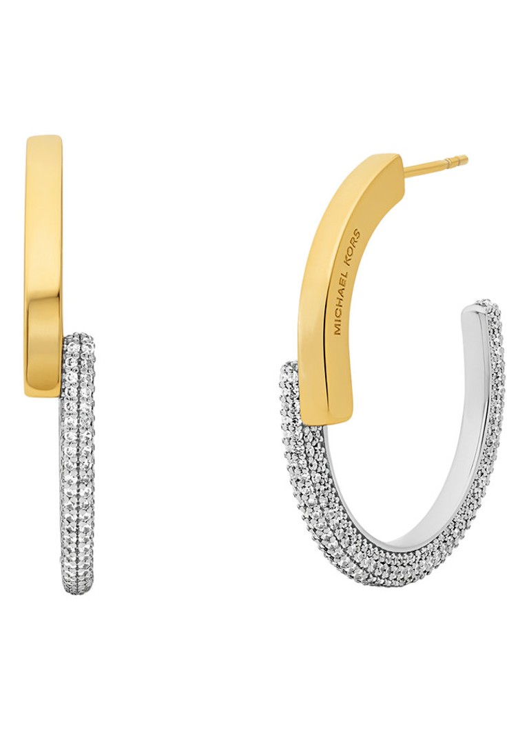 Michael Kors Premium apzeltītie auskari ar auskariem MKC1752CZ931