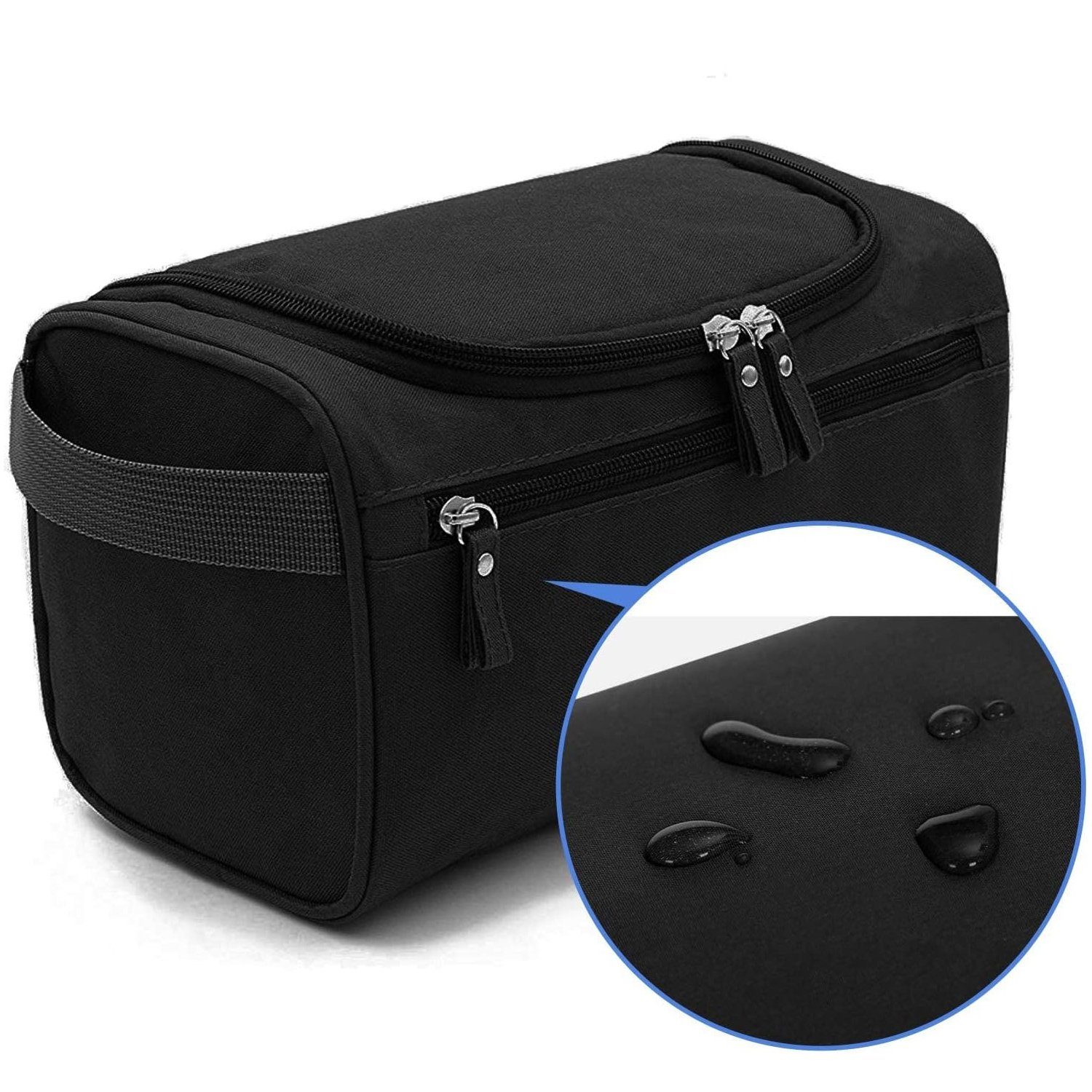 Bedee Kulturbeutel Kulturtasche Mann zum Aufhängen Kosmetiktasche Übernachtung Reise (1-tlg., mit Reißverschlüsse), wasserdicht