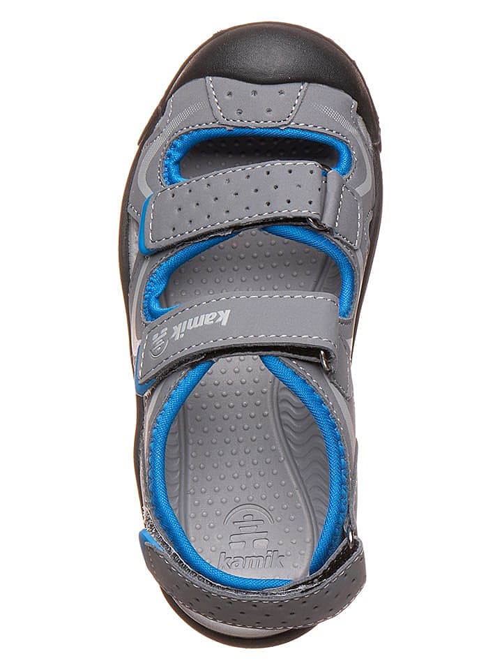 Kamik Halbsandsandalen in Hellgrau/ Hellblau günstig kaufen 30