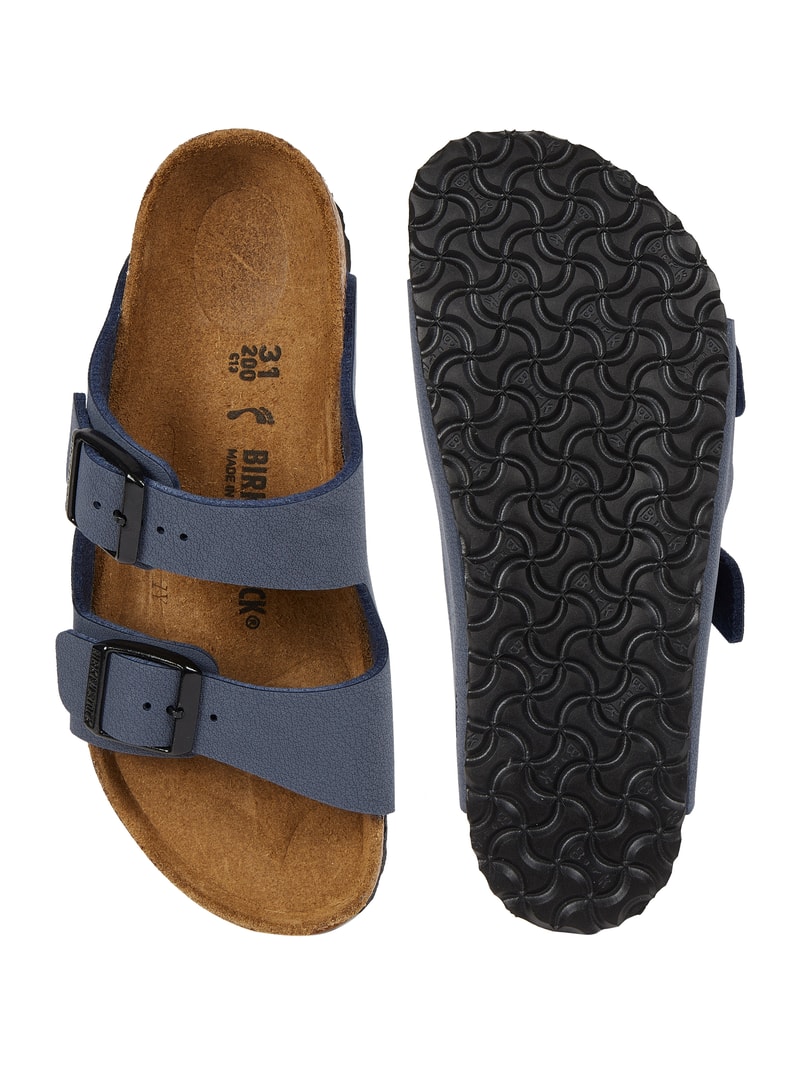Sandalen aus Birko-Flor® Modell 'Arizona' in marineblau
