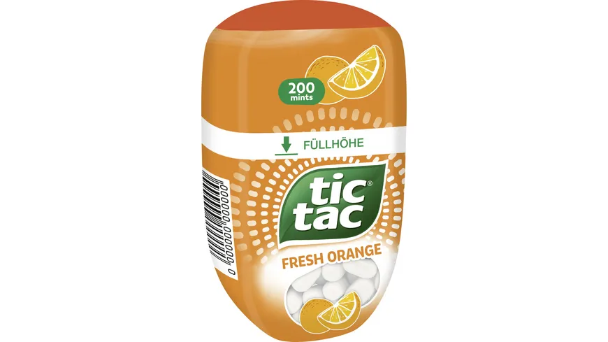 tic tac fresh Orange 98 g