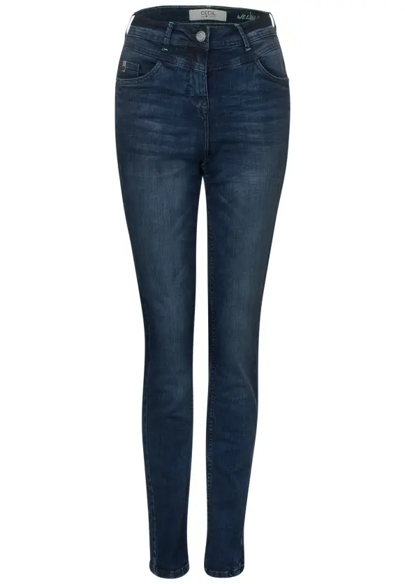 CECIL Mittelblaue Denim