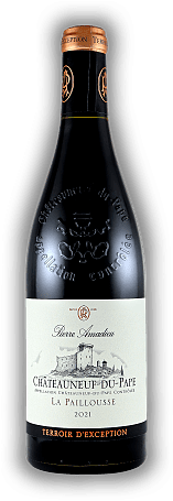 Pierre Amadieu, Chateauneuf du Pape, A.C., La Paillousse, 2021, Cotes du Rhone rouge  Pierre Amadieu, Chateauneuf du Pape, A.C., La Paillousse, 2021, Cotes du Rhone rouge  Châteauneuf-du-Pape 