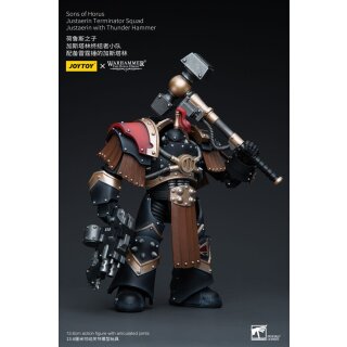 Warhammer: The Horus Heresy Actionfigur: Sons of Horus Justaerin Terminator Squad - Justaerin with Thunder Hammer