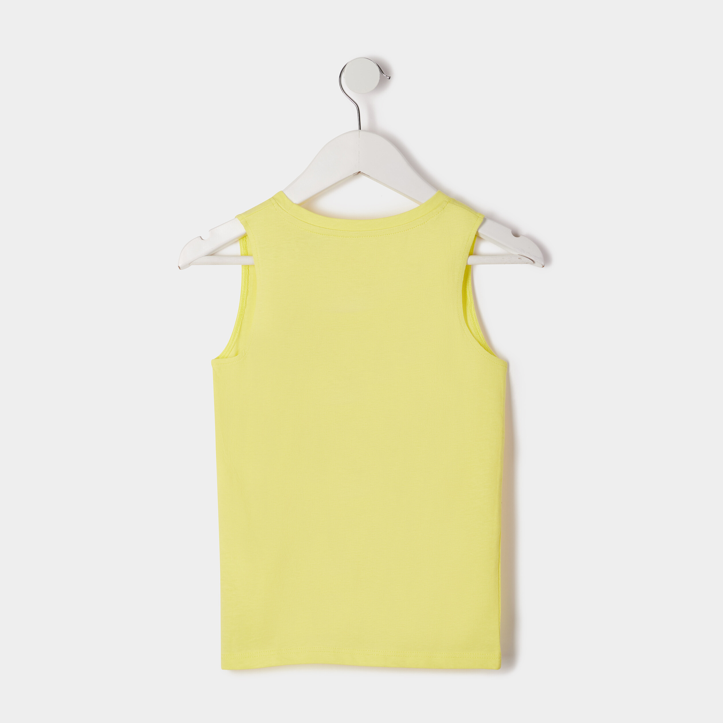 Débardeur noué jaune citron fille | La Halle