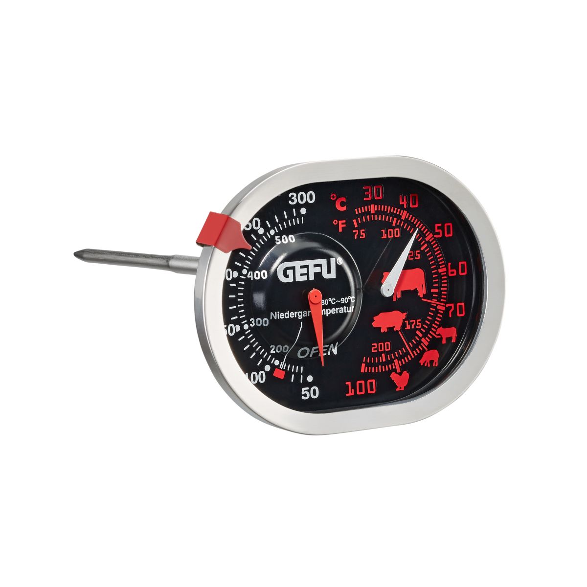 GEFU Braten- & Ofenthermometer 3 In 1 Messimo