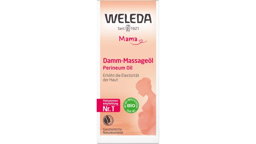 WELEDA MAMA Damm Massageöl 50 ml