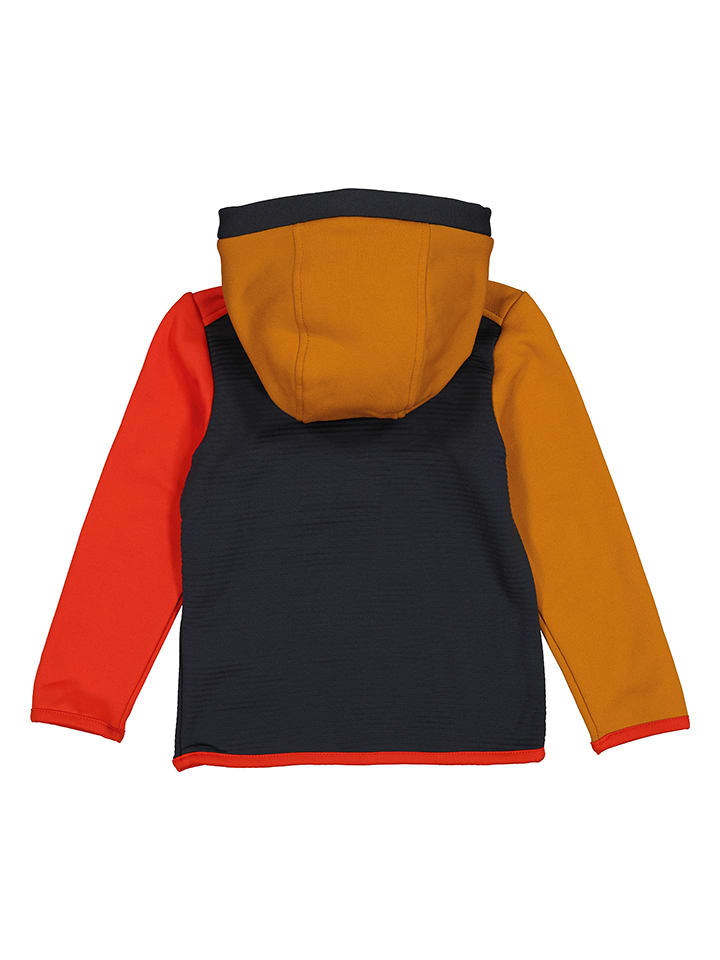 CMP Hoodie in Schwarz/ Rot/ Gelb günstig kaufen