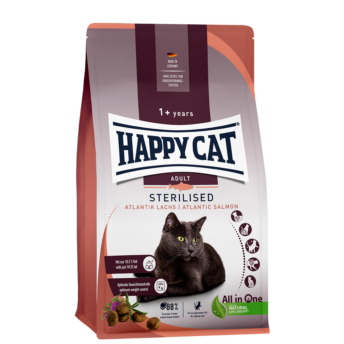 Happy Cat Sterilised Adult Atlantik Lachs kaufen