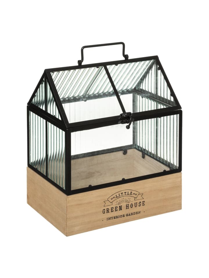 Atmosphera Créateur d'intérieur Mini-Gewächshaus in schwarz günstig kaufen onesize