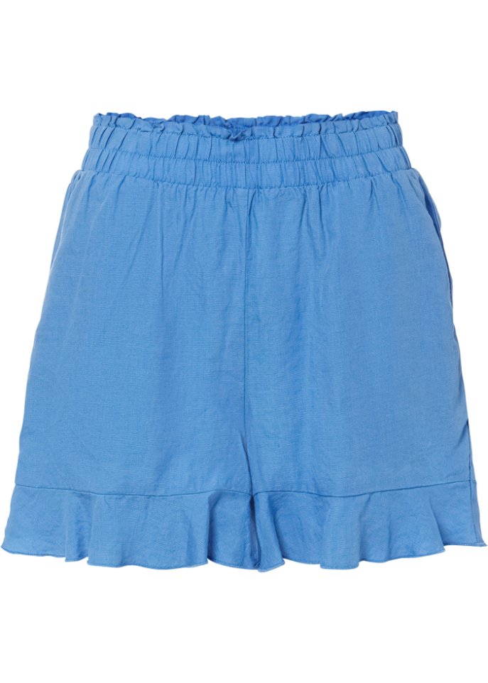 Kurze Webshorts mit Lyocell