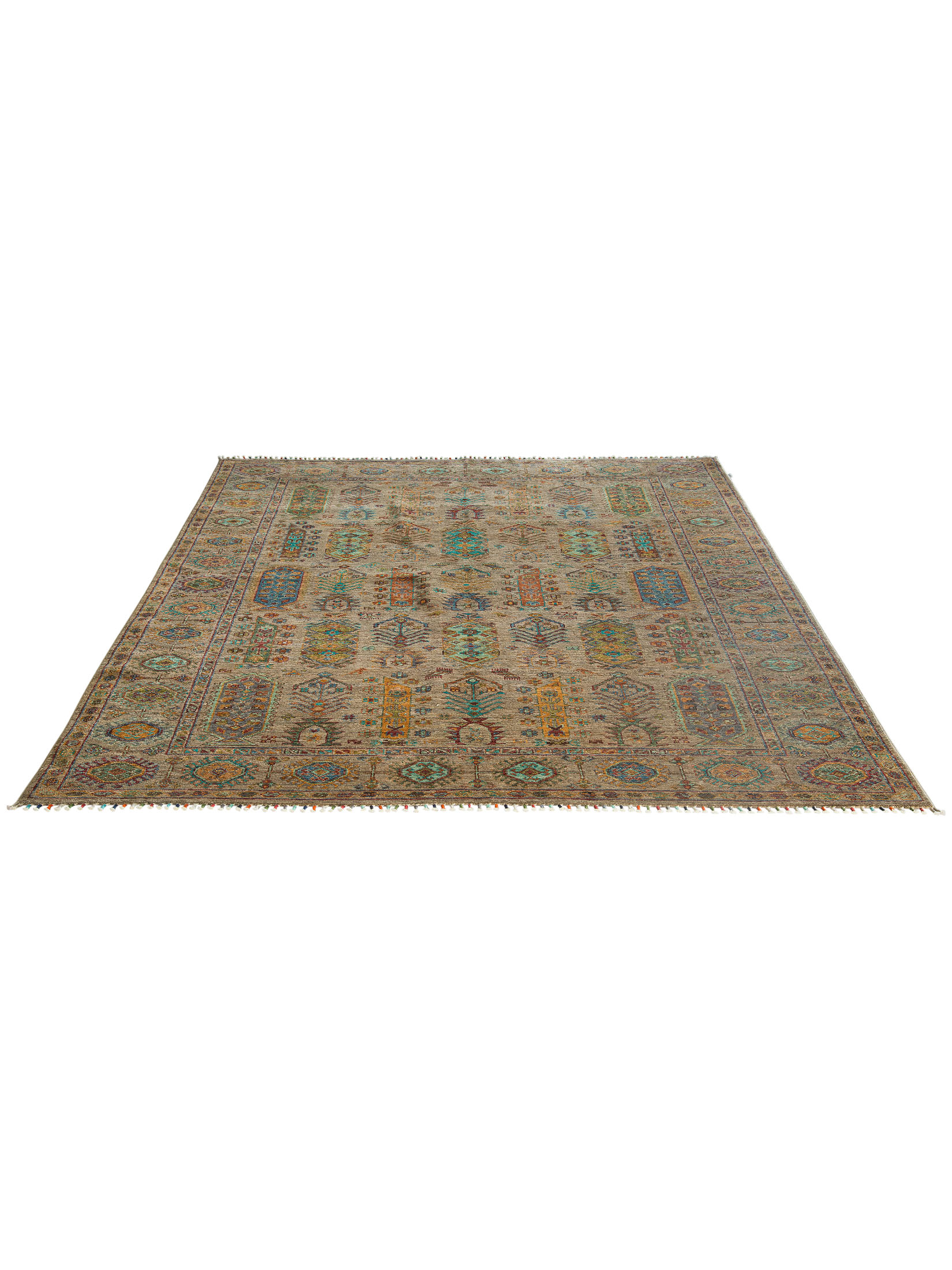 Kazak Ghazni ca. 184 x 254 cm, Unikat / Einzelstück
