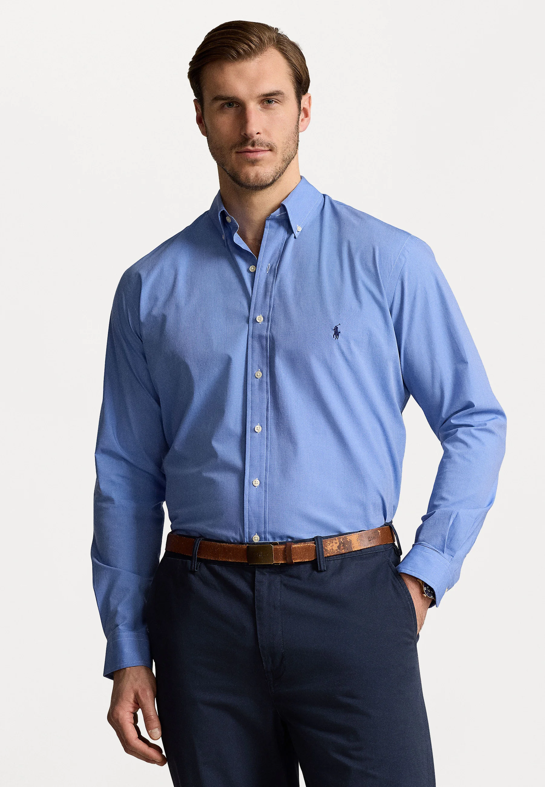 Camisa deportiva de manga larga Polo Ralph Lauren Big & Tall