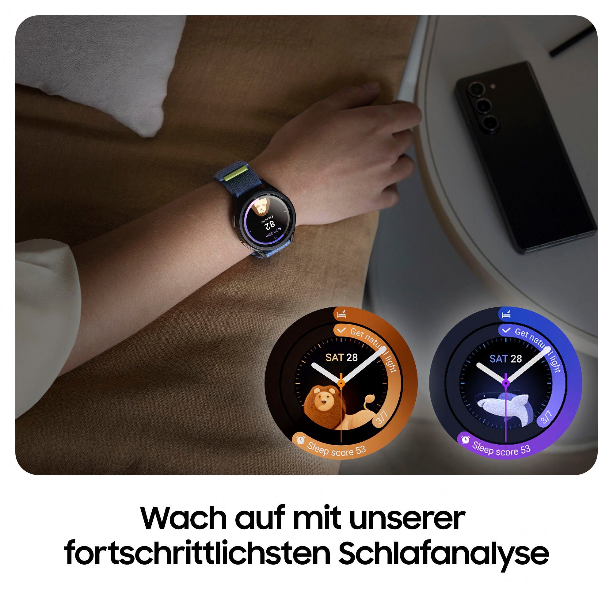 Samsung Galaxy Watch 6 Classic 43mm Smartwatch (3,33 cm/1,3 Zoll, Wear OS by Samsung)