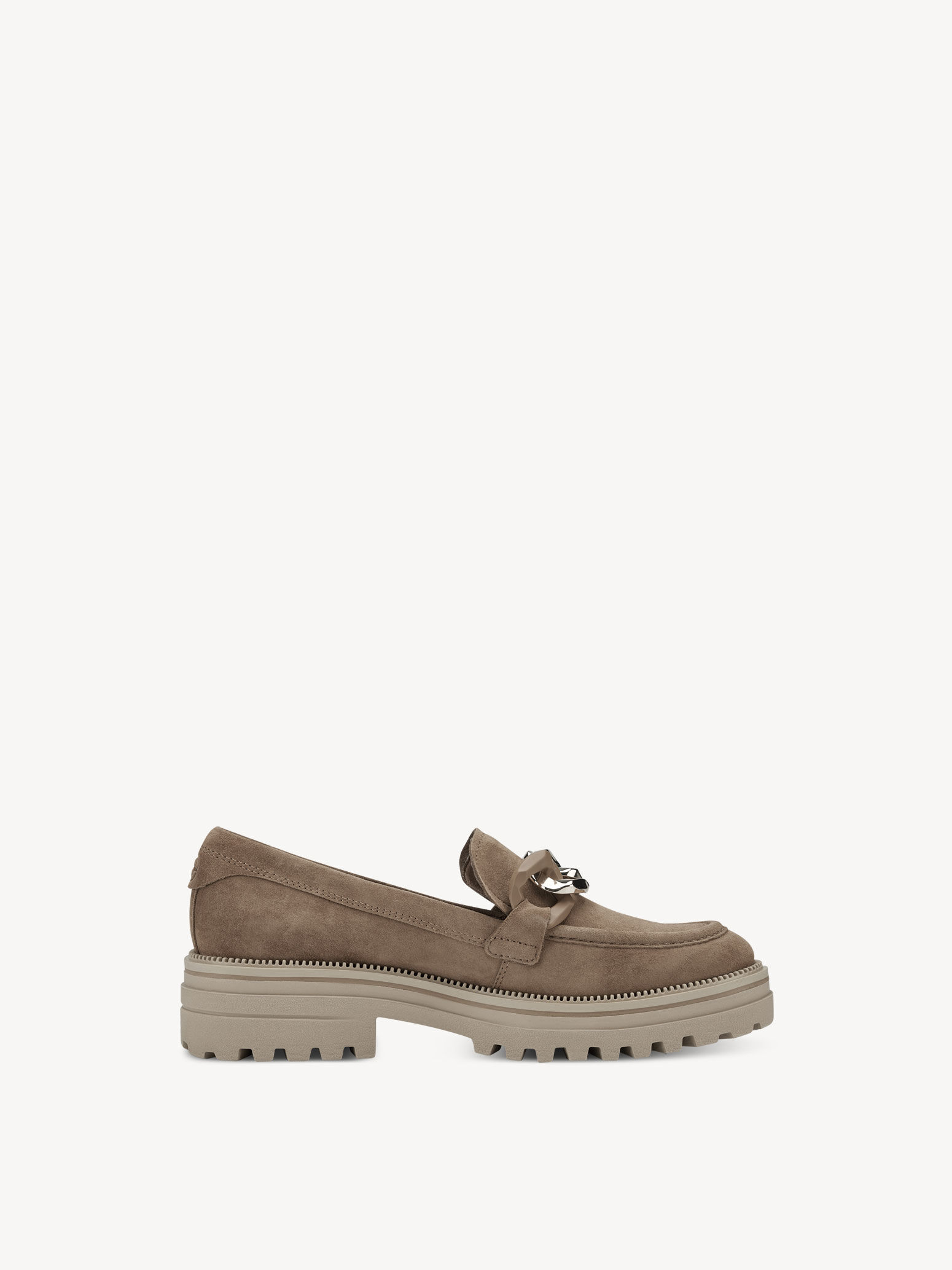 Slipper en cuir - marron