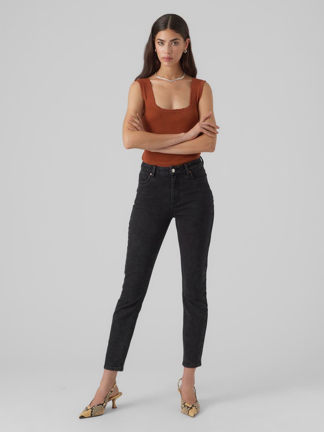 VMBRENDA Hohe Taille Hohe Taille Jeans