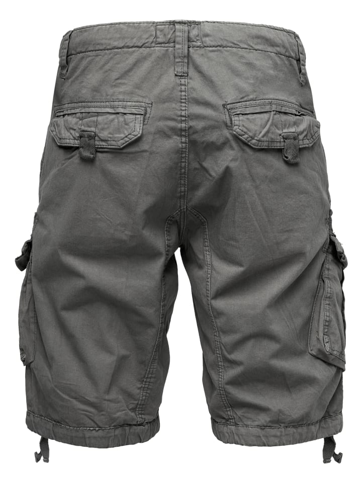 Amaci&Sons Cargoshorts LACKAWANNA in Dunkelgrau günstig kaufen