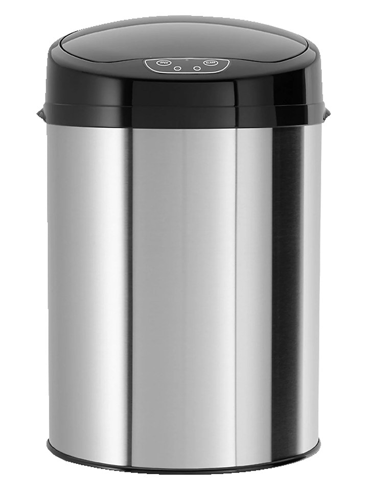 Echtwerk Sensor-Badabfalleimer in Silber - 9 l günstig kaufen onesize