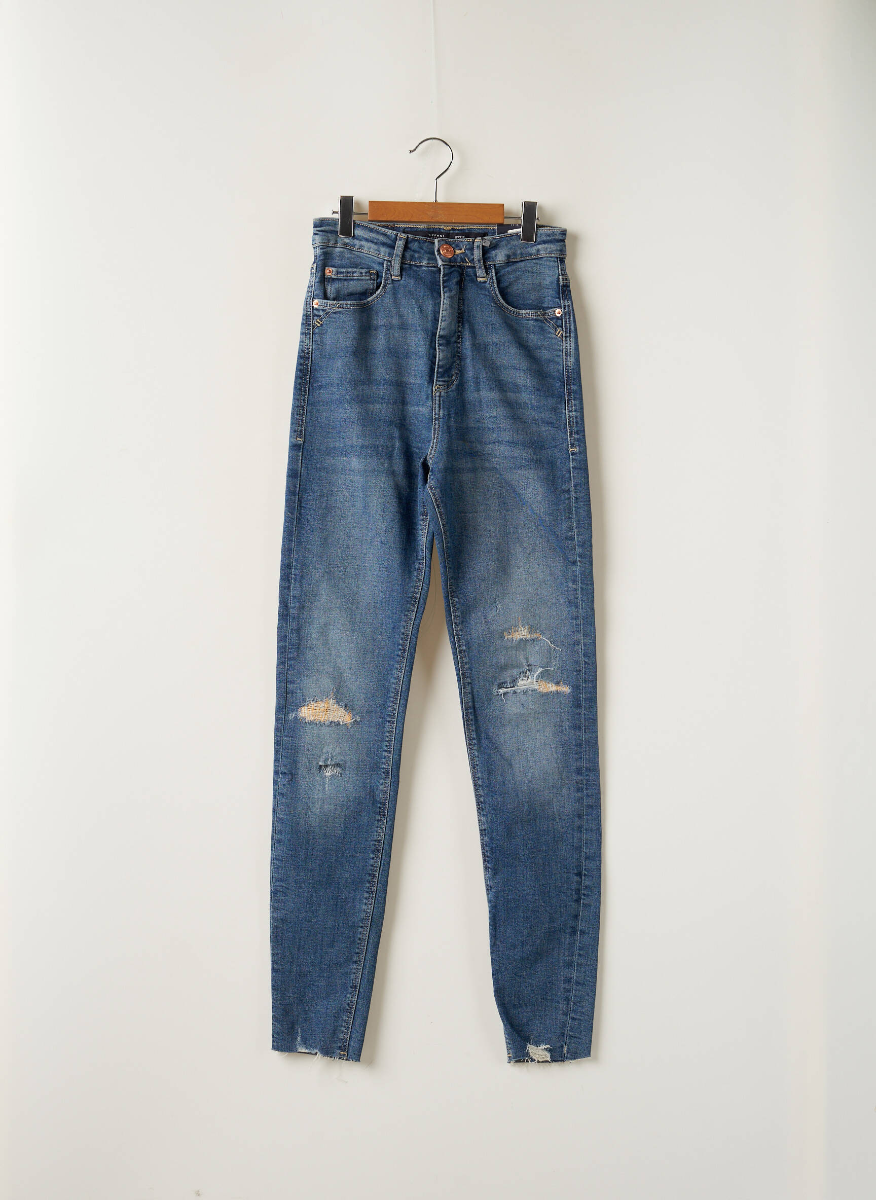 Tiffosi Jeans Skinny Femme couleur bleu