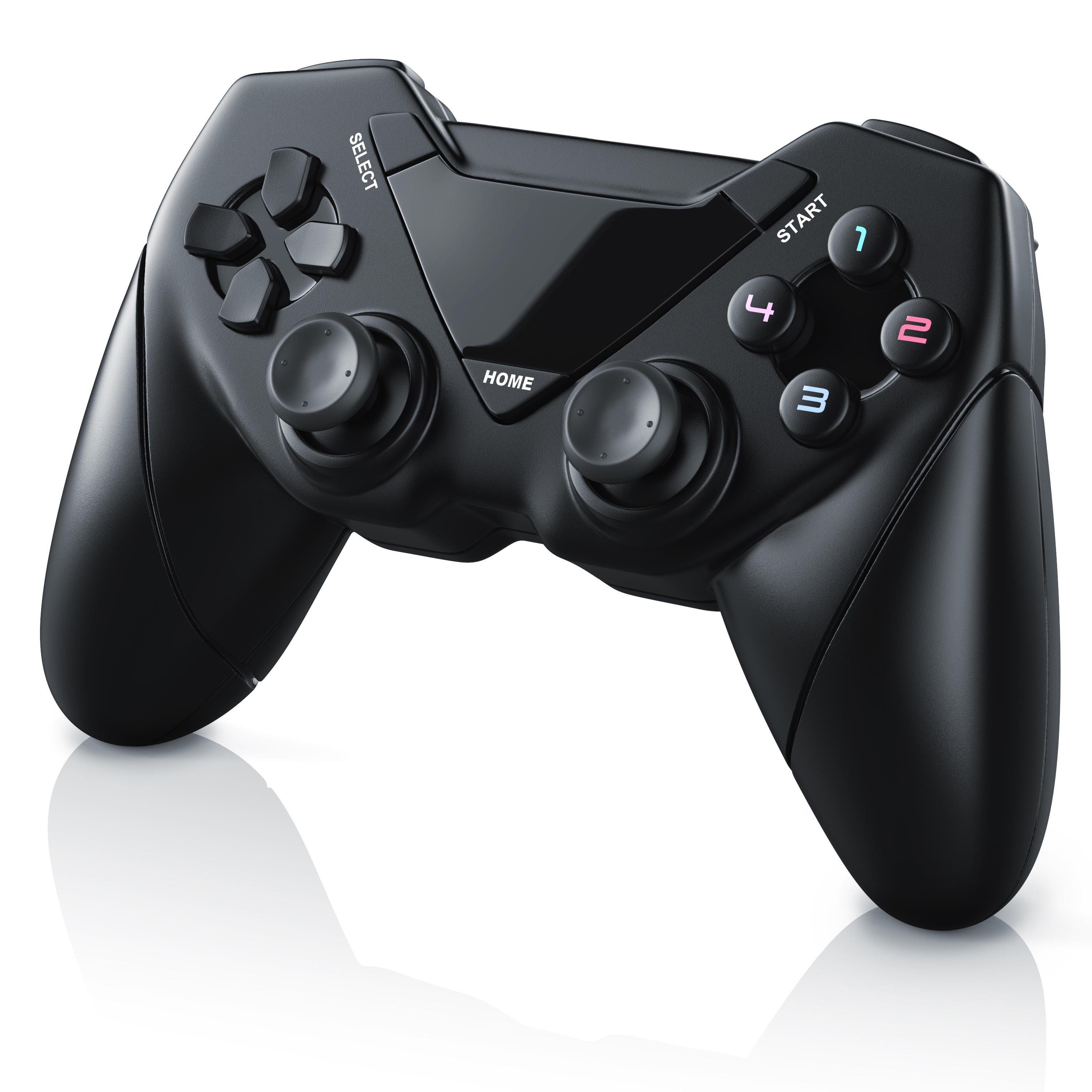 CSL Gamepad (1 St., Wireless Controller für Android / PC / PS3 / X-Input / OTG Adapter)