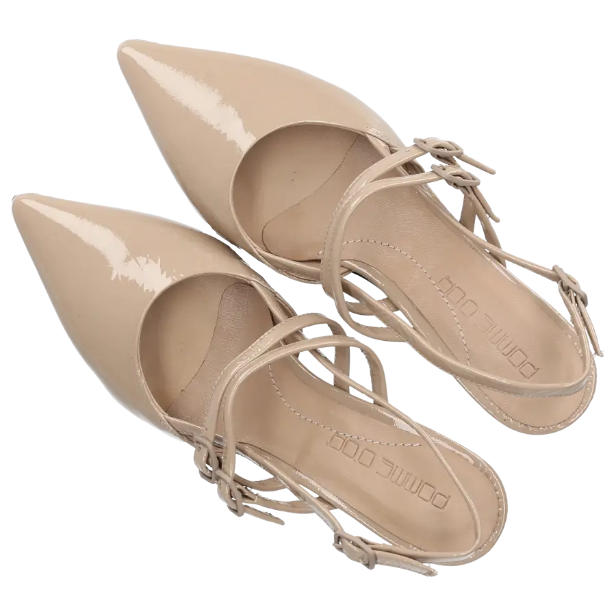 Pomme D`OR - Slingpumps 4952 Lackleder - beige