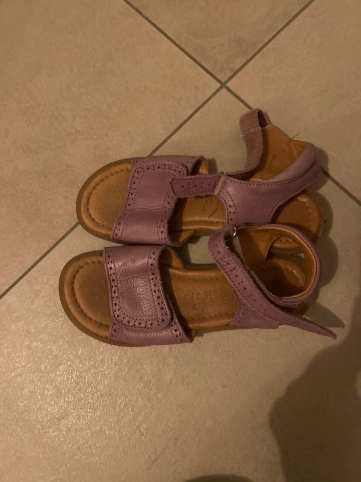 bisgaard Leder-Sandalen 