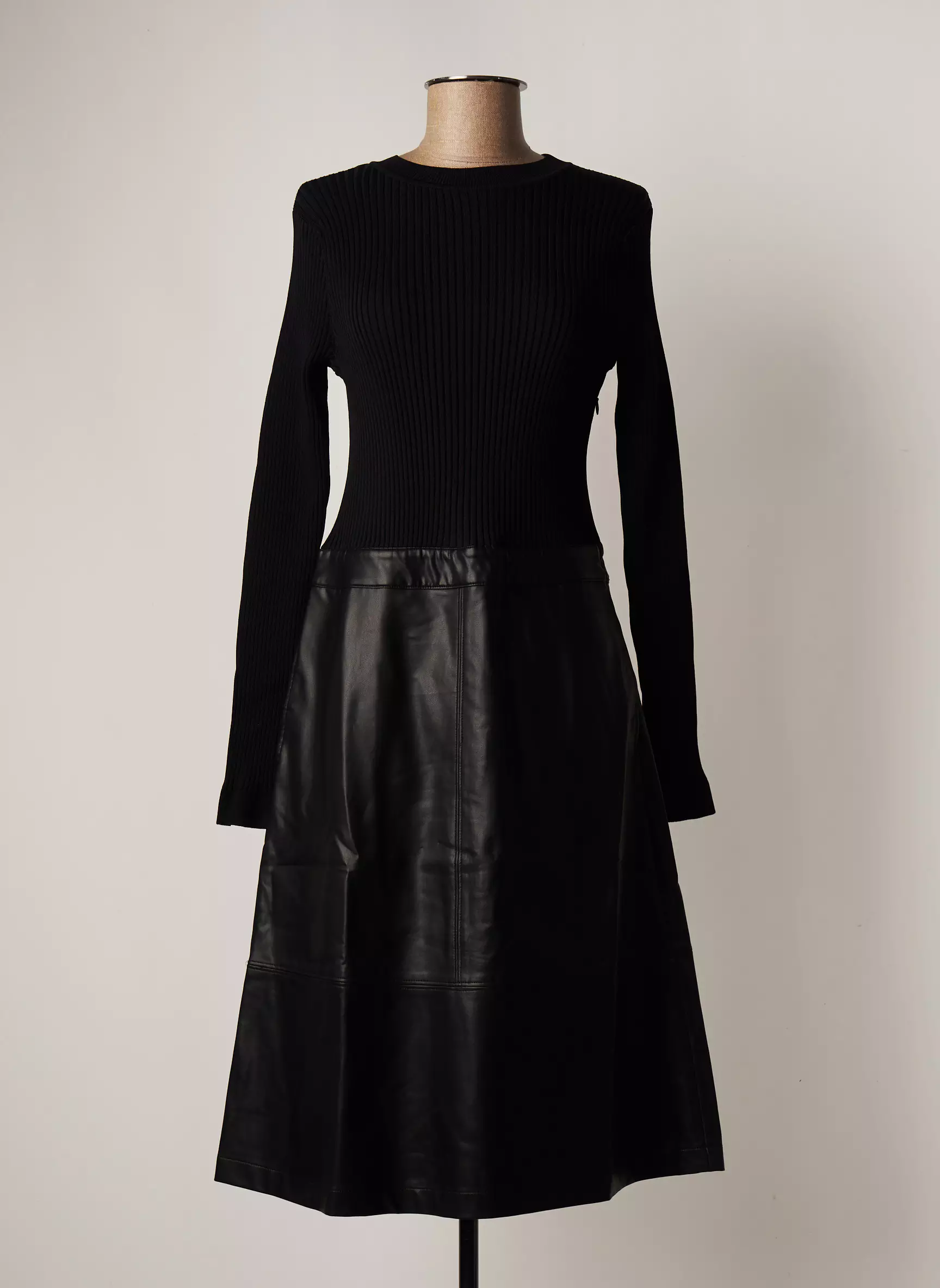 Derhy Robes Mi Longues Femme couleur noir