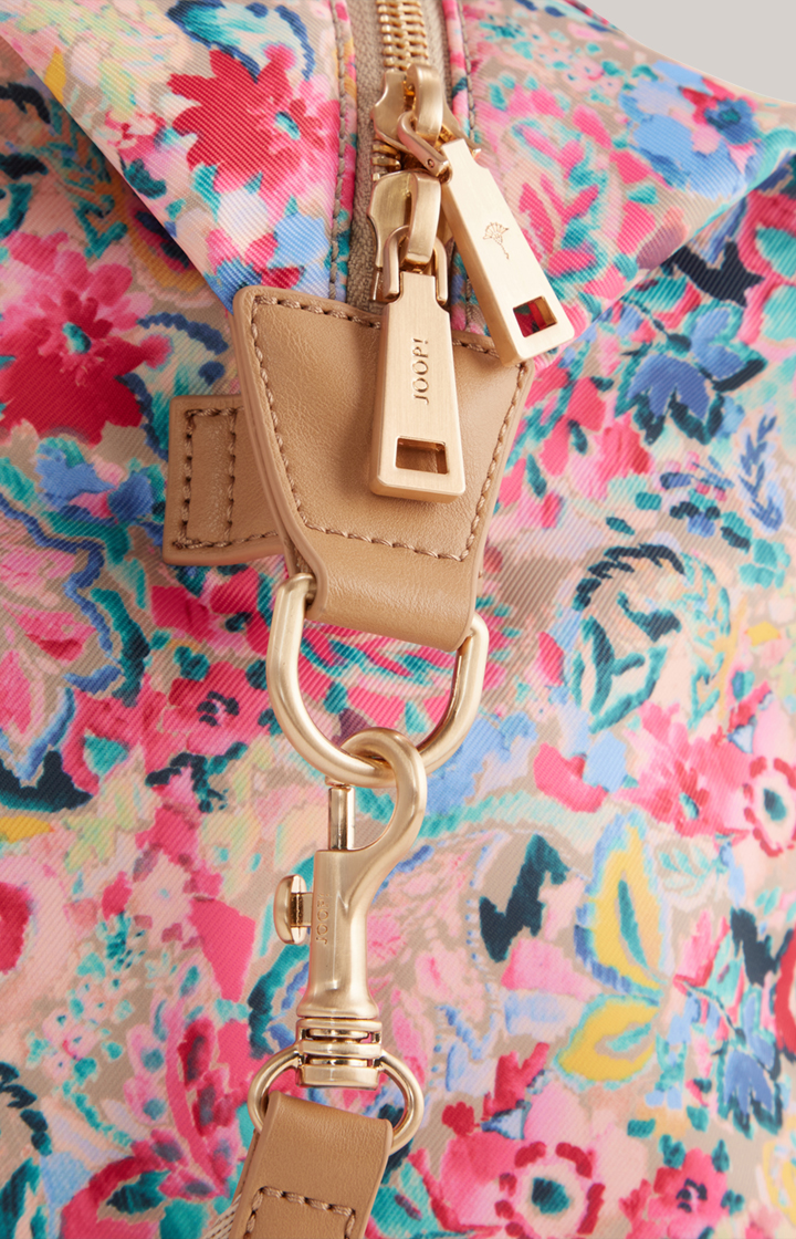 Weekender Tutti Fiori Lorella in Beige/Pink gemustert