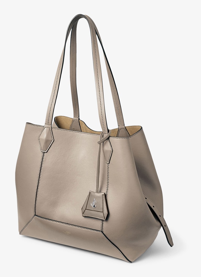 Geantă tote Jimmy Choo Diamond/M din piele de vițel